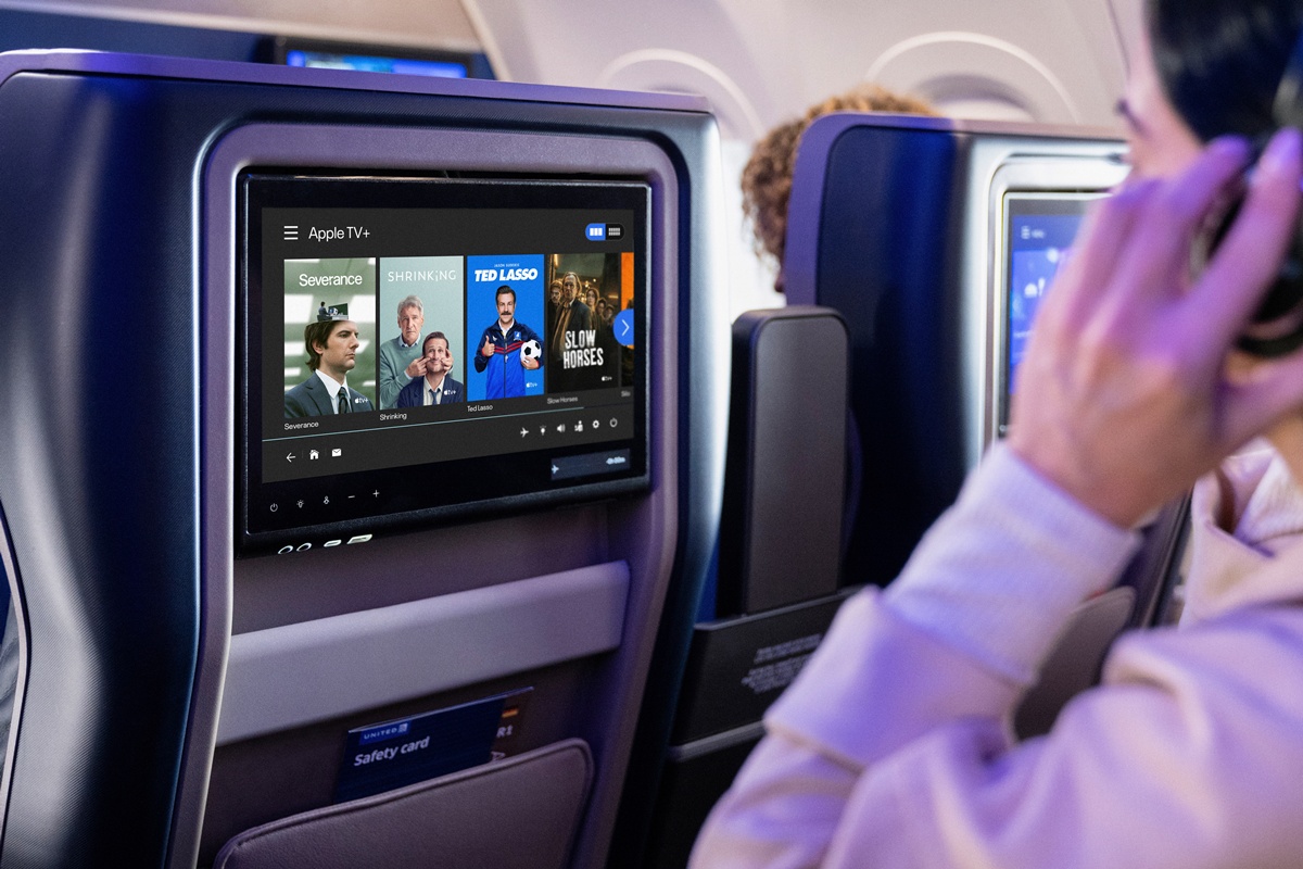 United Airlines y Apple TV