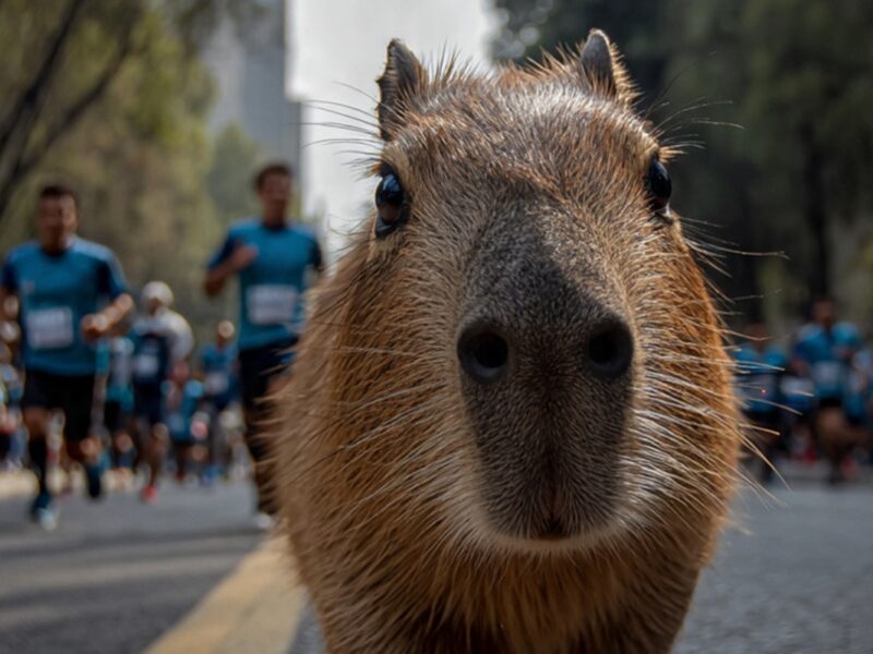 Los participantes podrán caminar, correr o trotar, disfrazarse de capibaras y ganar medallas.