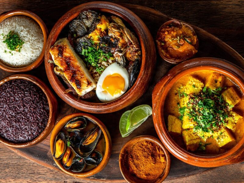 Desde mariscos frescos hasta granos andinos y especias aromáticas, su gastronomía refleja la fusión de culturas y la identidad de Perú.