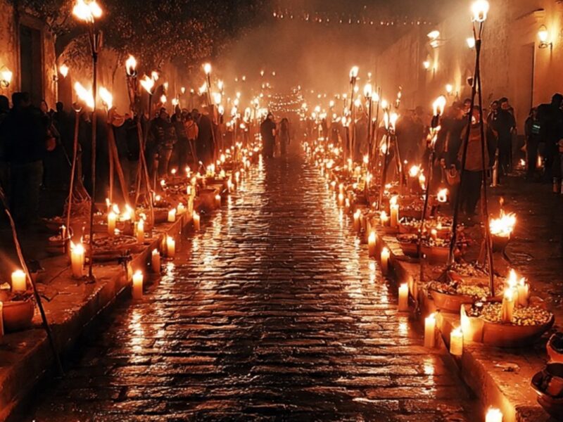 Altares, cine y música llenarán de vida las calles de Huejotzingo durante el Día de Muertos.