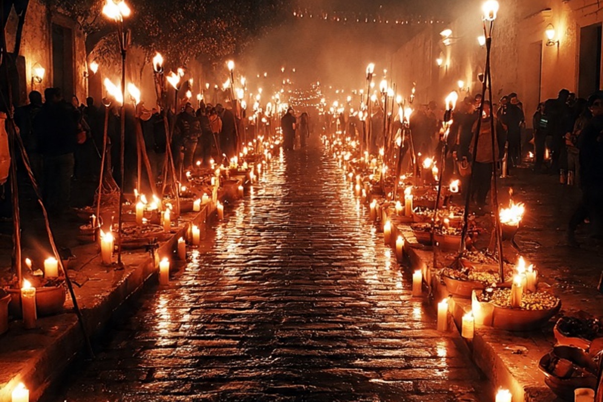 Altares, cine y música llenarán de vida las calles de Huejotzingo durante el Día de Muertos.