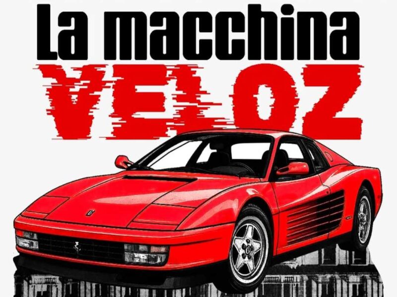 La macchina veloz, exhibición en el Palacio de Minería