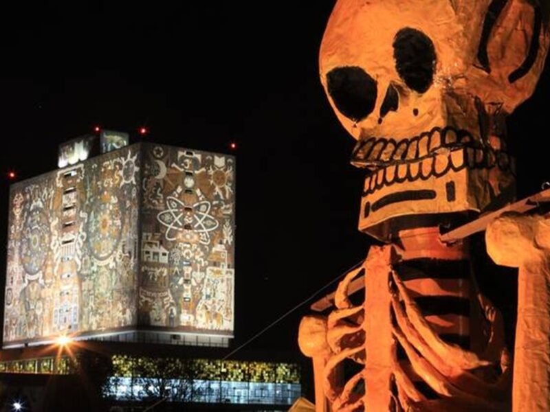 Ciudad Universitaria se convierte en un gran altar para honrar la memoria y reflexionar sobre las migraciones.