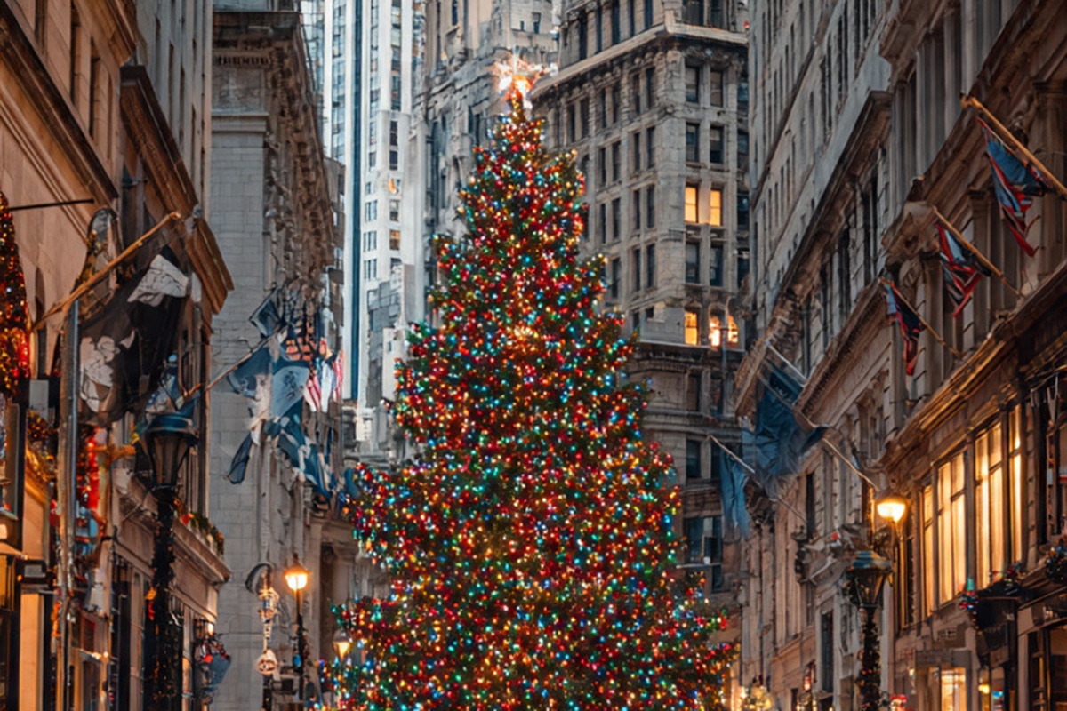 Nueva York brilla en Navidad con sus árboles más emblemáticos, del Rockefeller Center a la New York Public Library.