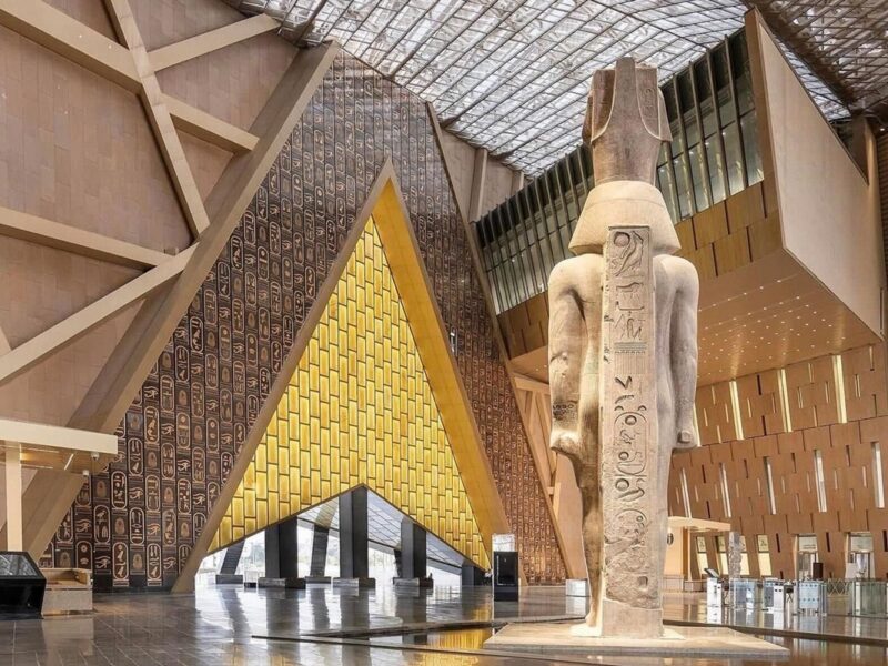 Egipto inaugura su Gran Museo, joya de la historia milenaria. Foto: @arquitect_viva