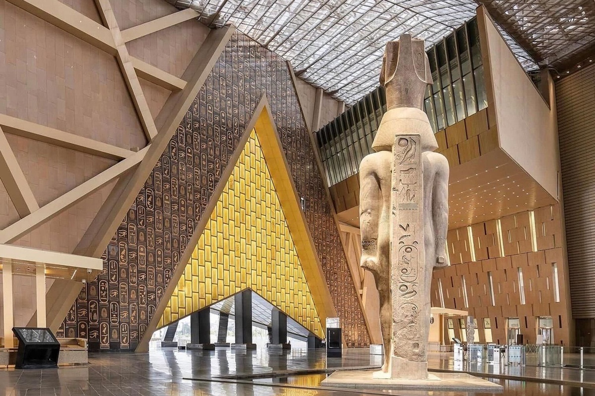 Egipto inaugura su Gran Museo, joya de la historia milenaria. Foto: @arquitect_viva