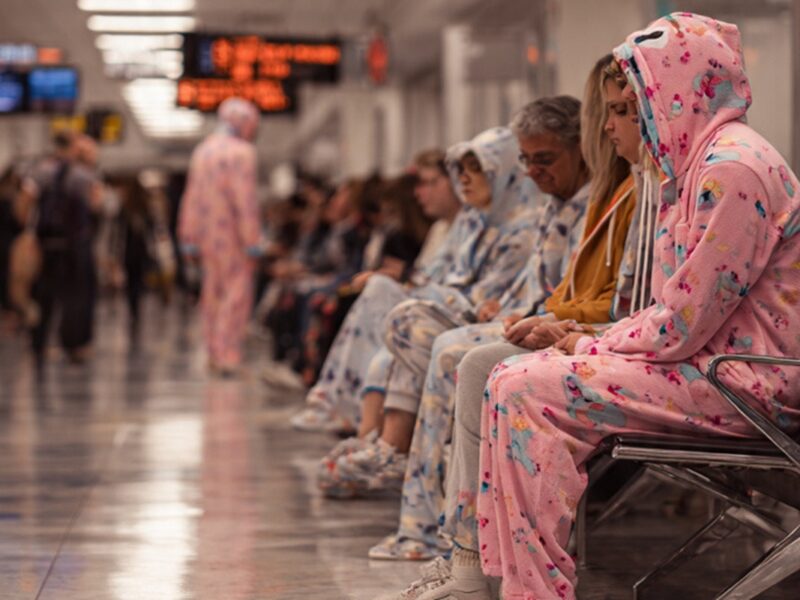 Las autoridades estadounidenses promueven los buenos modales al abordar.