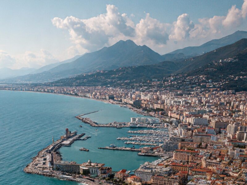 Salerno, encanto costero y cultura mediterránea, uno de los destinos en auge para 2026.
