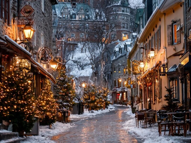 El invierno transforma a Quebec en un escenario de postal, donde la cultura, la gastronomía y la aventura se fusionan para ofrecer una experiencia única.