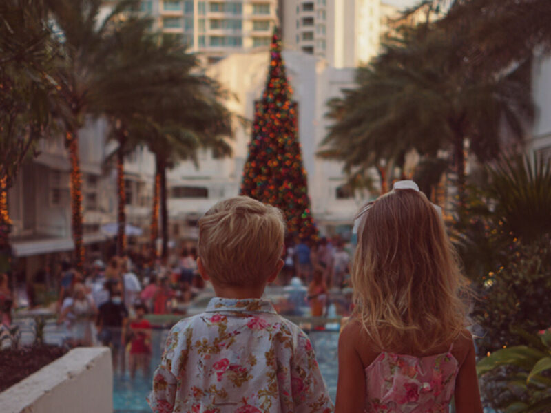 Miami en diciembre: sol, luces festivas y ambiente perfecto para cerrar el año.