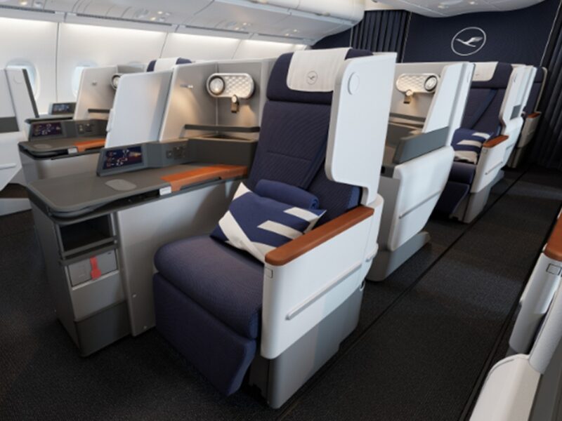 Los ocho Airbus A380 estarán equipados con nuevos asientos premium en clase Business.