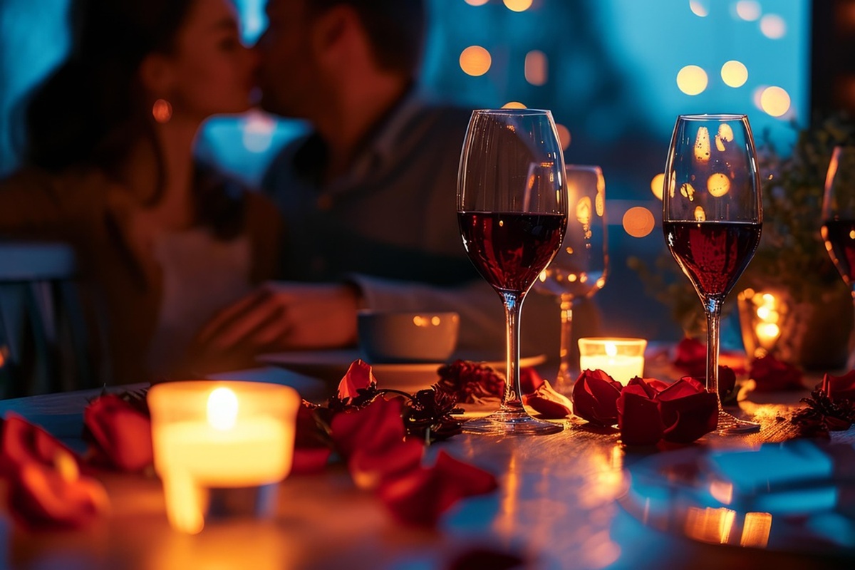 Festa Dell’Amore en Jardines de México: una noche romántica con cena y música en vivo.