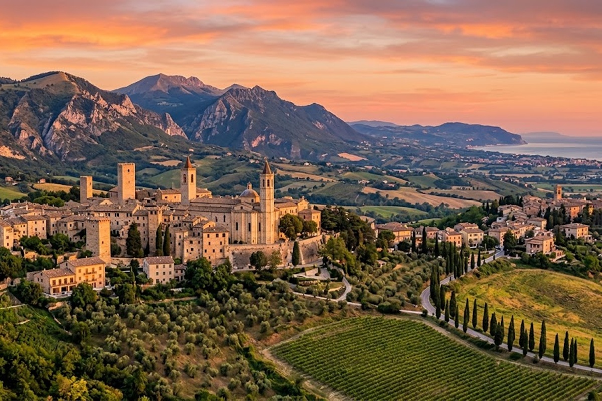 Las Marcas ofrece historia, naturaleza y autenticidad como una alternativa tranquila y accesible en Italia.