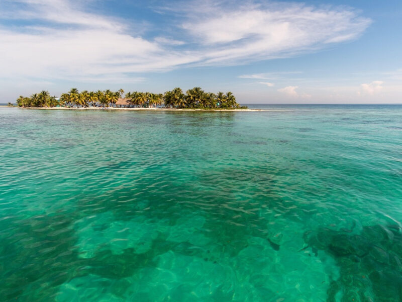 Cayo Ambergris, el principal destino de Belice.