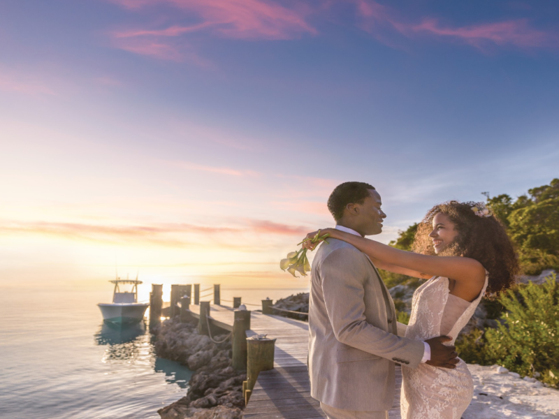 Exuma, Bahamas: destino ideal para bodas en otoño.