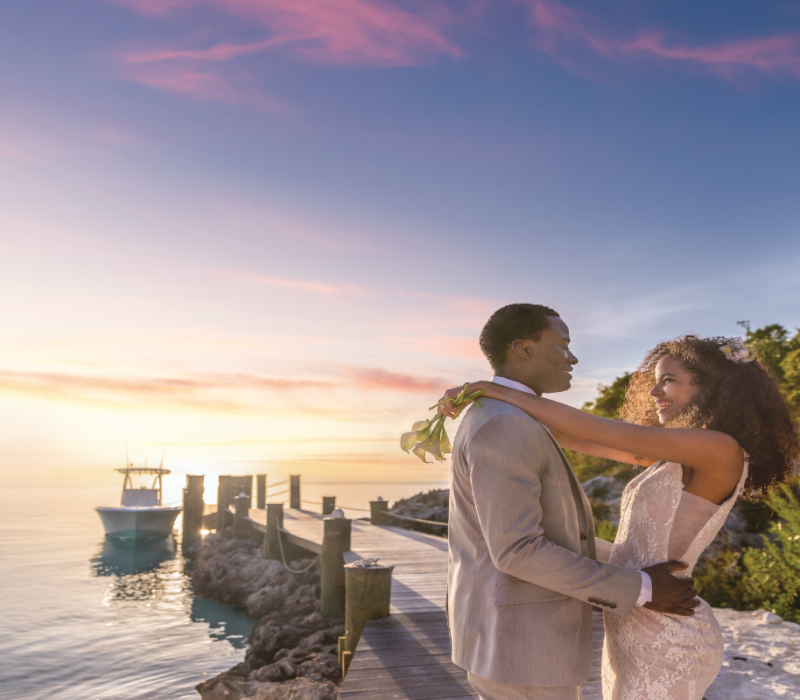 Exuma, Bahamas: destino ideal para bodas en otoño.