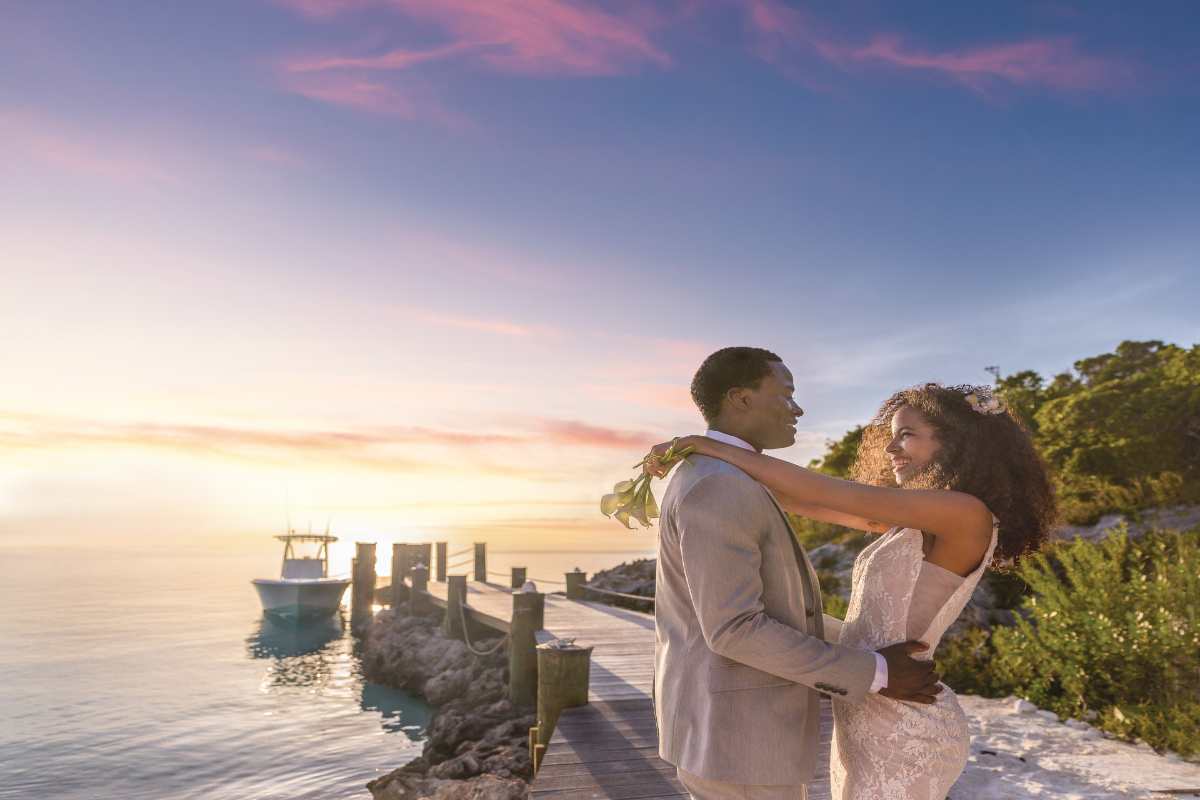 Exuma, Bahamas: destino ideal para bodas en otoño.