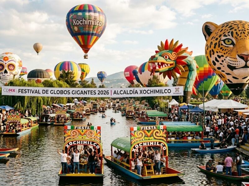 Desfile de globos llenará de color y alegría las calles de Xochimilco por el Día del Niño.