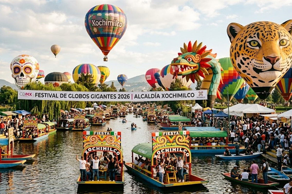 Desfile de globos llenará de color y alegría las calles de Xochimilco por el Día del Niño.