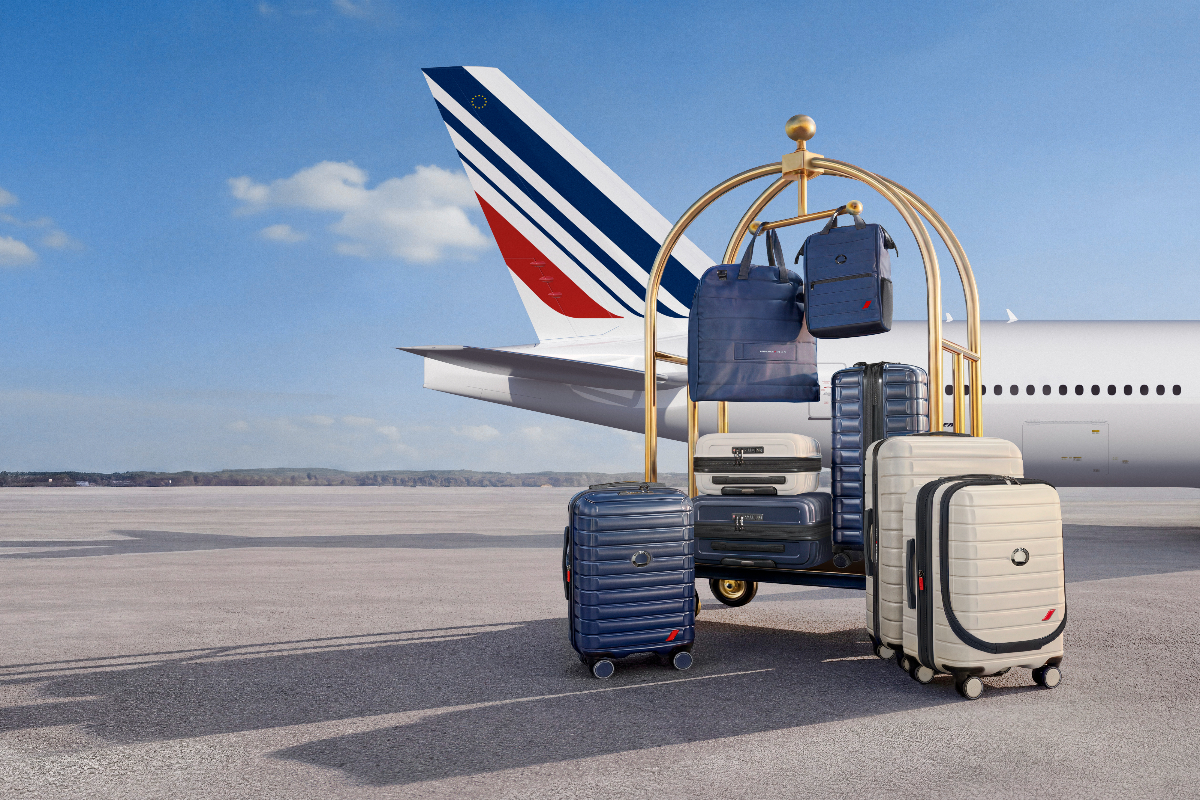 Air France presenta una gama de maletas de alto rendimiento con un diseño elegante.