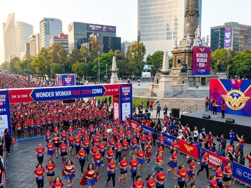 Wonder Woman Run 2026 reunirá a corredores en Paseo de la Reforma con distancias de 5 y 10 kilómetros.