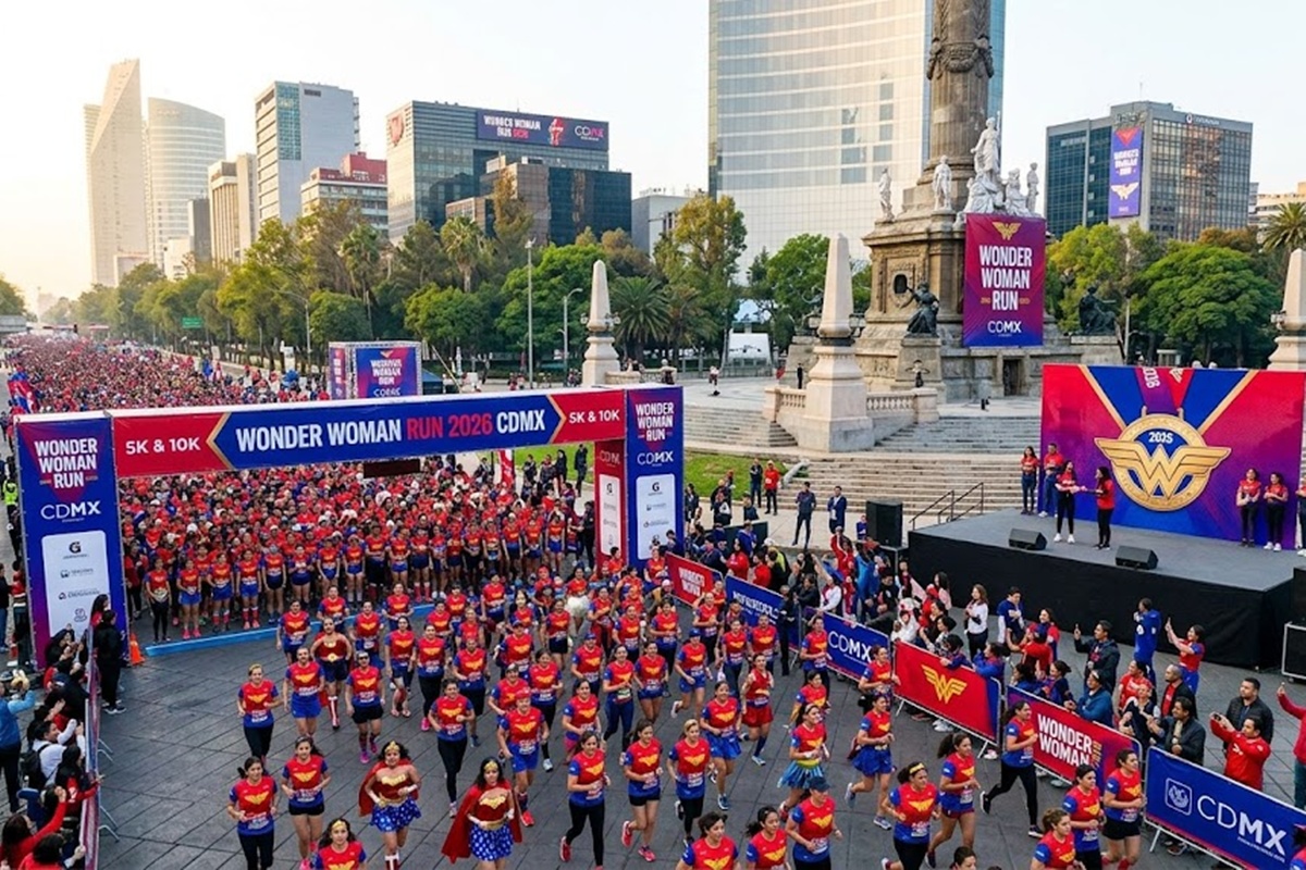 Wonder Woman Run 2026 reunirá a corredores en Paseo de la Reforma con distancias de 5 y 10 kilómetros.