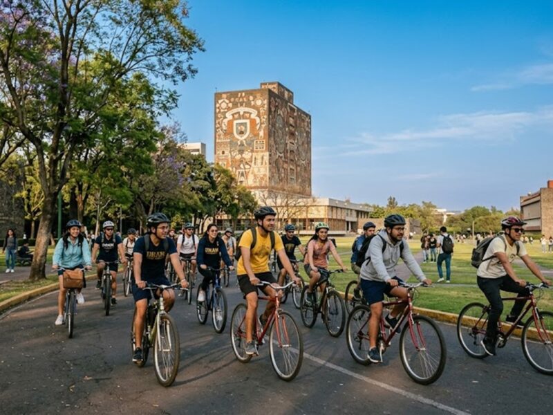 La UNAM realizará BiciFest 2026 con un recorrido en bicicleta en Ciudad Universitaria.