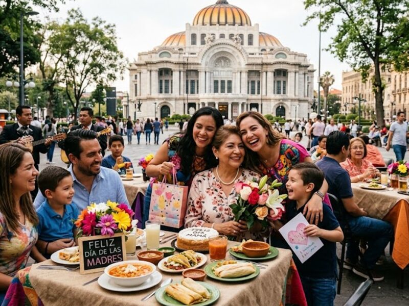 Ciudad de México, entre los destinos favoritos para celebrar el Día de las Madres.