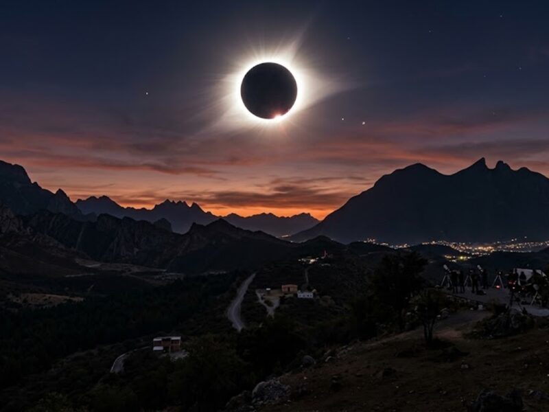 Eclipse total de Sol del 12 de agosto en la península Ibérica.