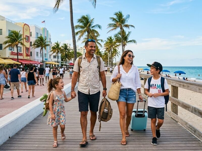 Miami: destino favorito por su clima cálido y oferta para toda la familia.