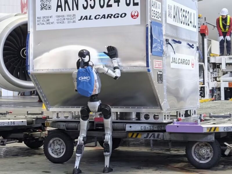 Robots humanoides serán utilizados en el aeropuerto de Haneda para agilizar el manejo de equipaje. Foto: Getty Images