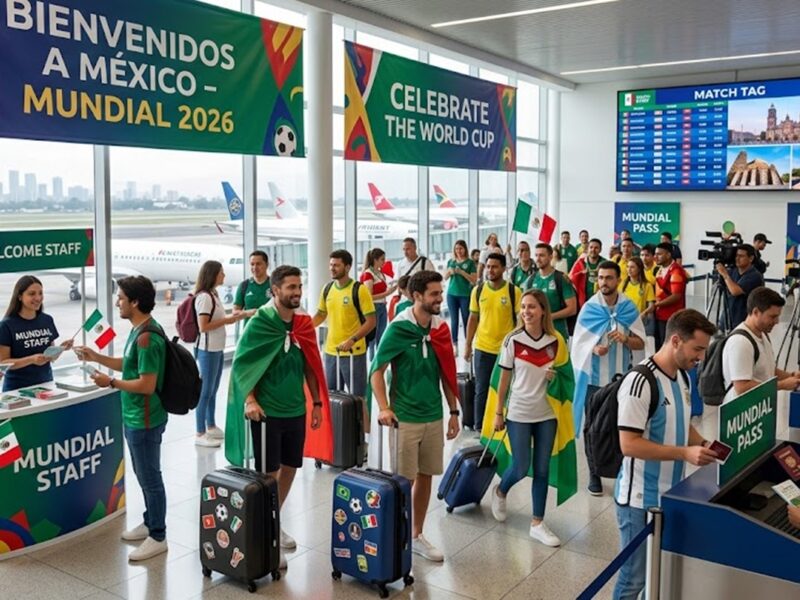 México se prepara para el Mundial 2026 con sedes en CDMX, Guadalajara y Monterrey.