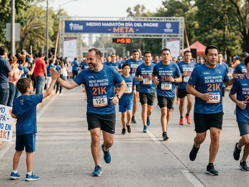 Medio Maratón del Día del Padre 2026 en CDMX.