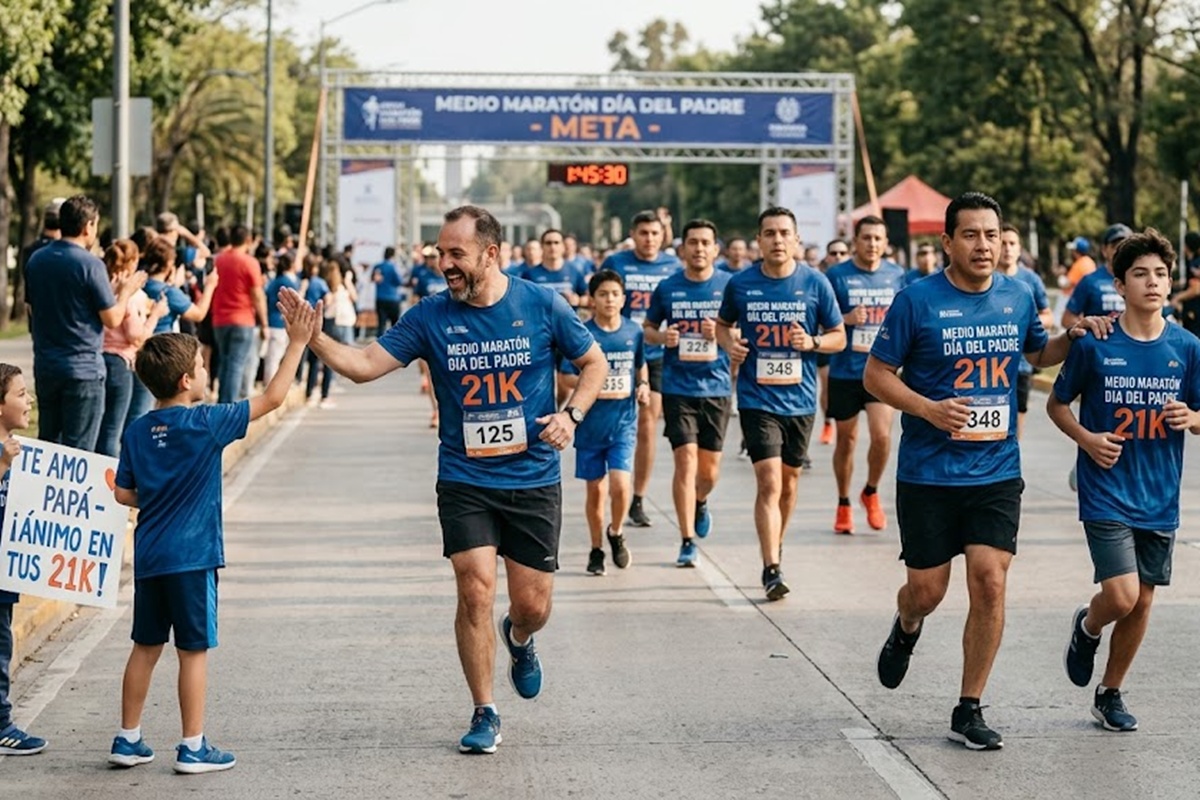 Medio Maratón del Día del Padre 2026 en CDMX.