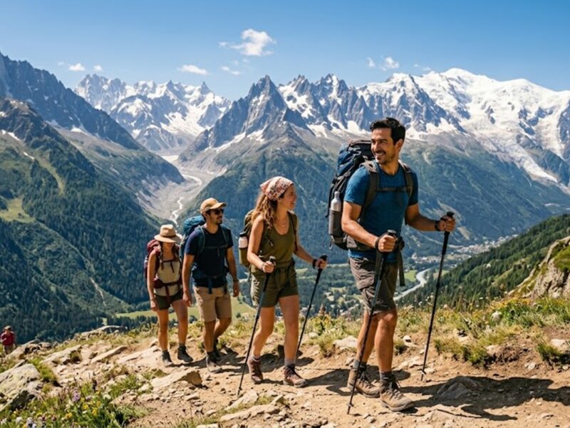 Rutas internacionales que promueven el turismo sostenible.
