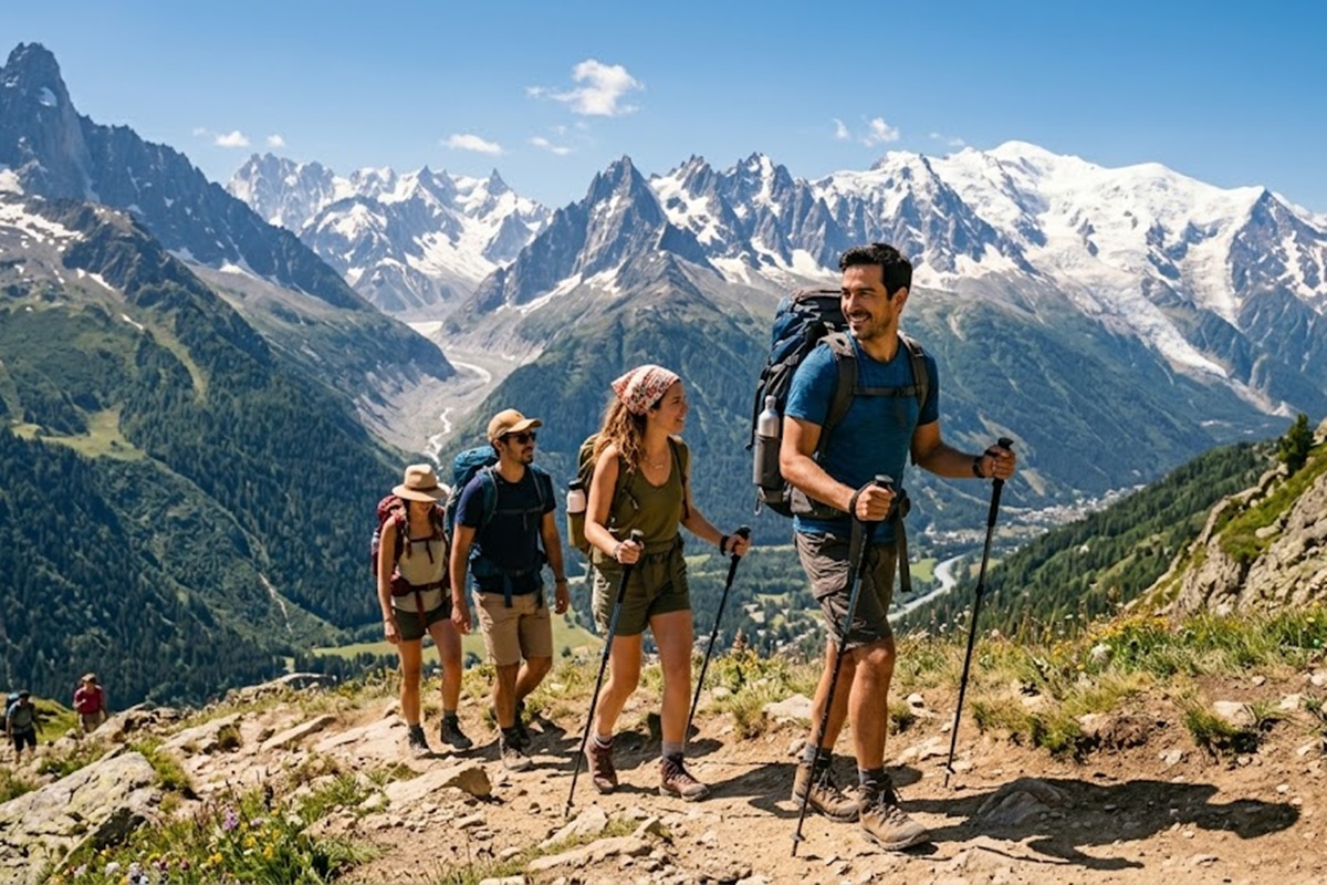 Rutas internacionales que promueven el turismo sostenible.