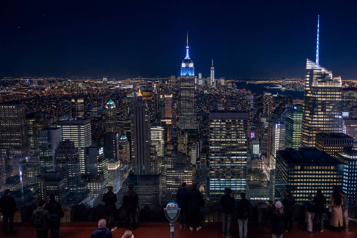 Top of the rock