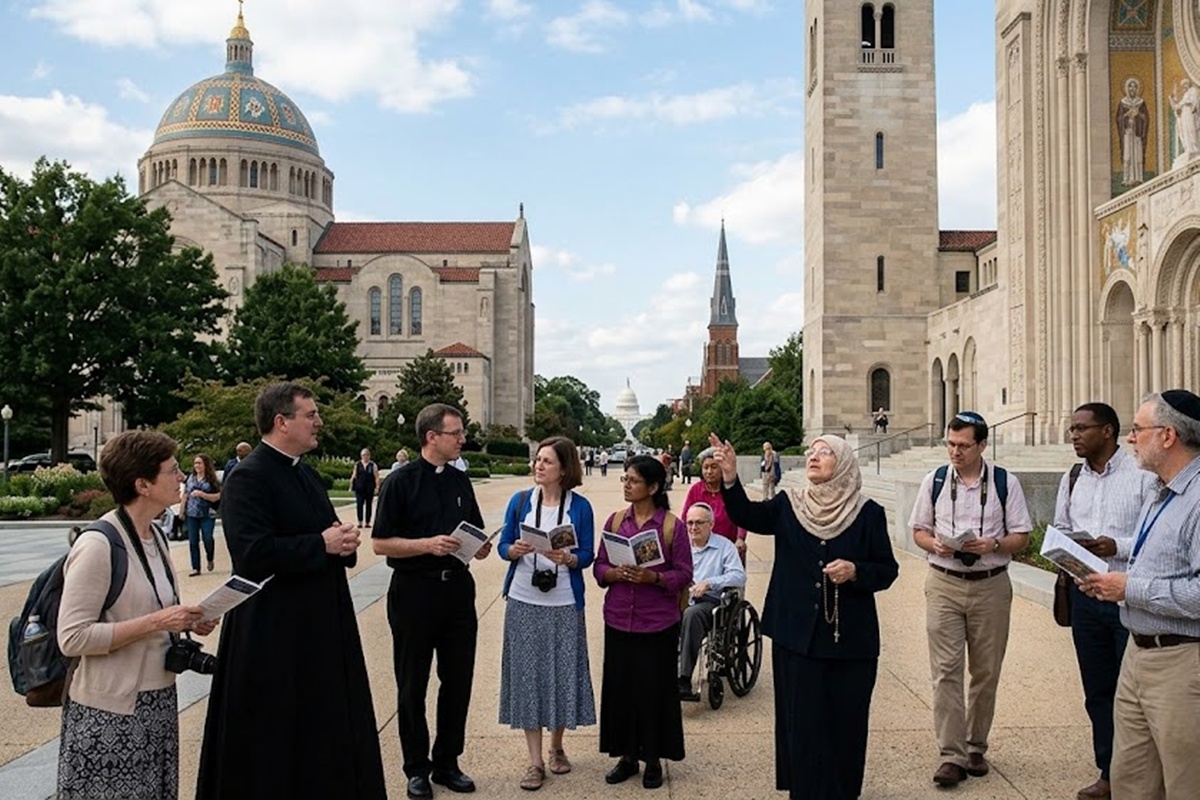 Recorridos por templos y sitios sagrados en Washington, D.C. que integran fe, historia y cultura.
