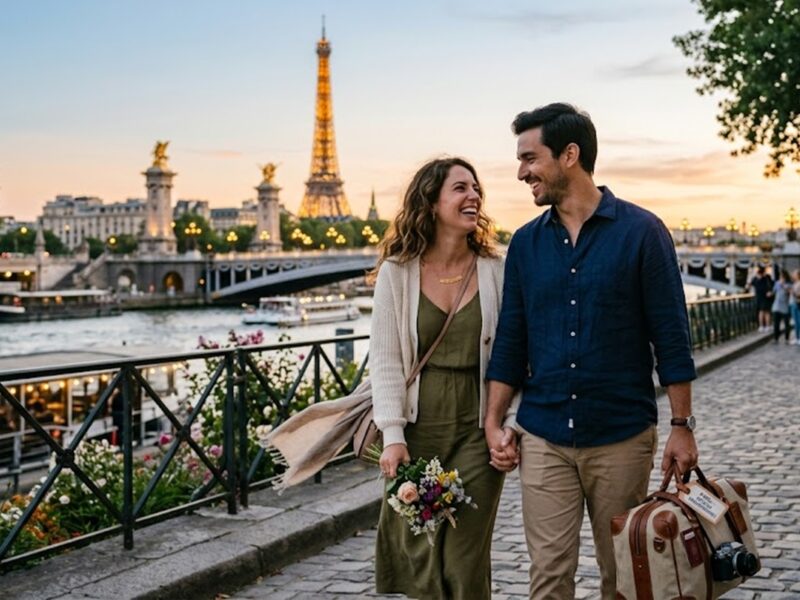 Destinos románticos para celebrar un aniversario en pareja.