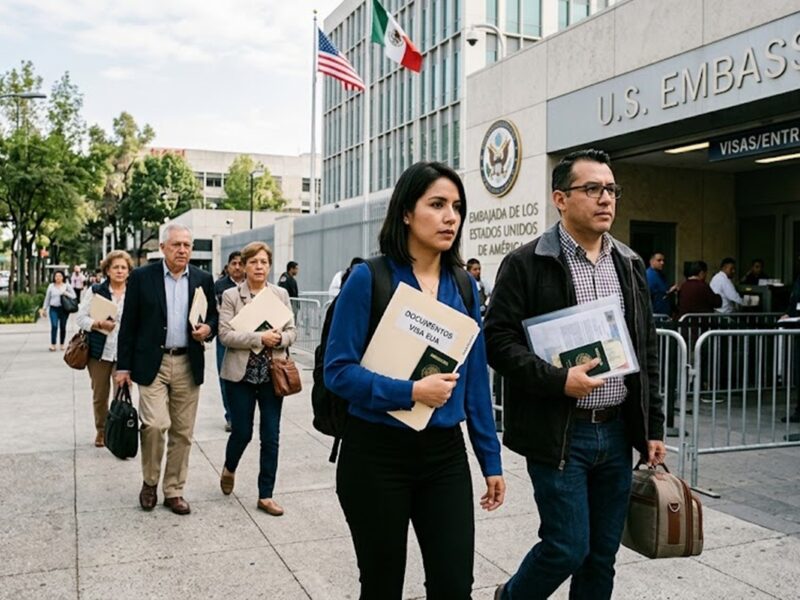 Estados Unidos probará un sistema de citas aceleradas para visas mediante un pago adicional.