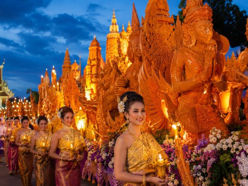 Festival de las Velas Ubon Ratchathani