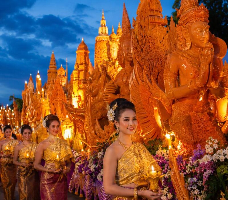 Festival de las Velas Ubon Ratchathani
