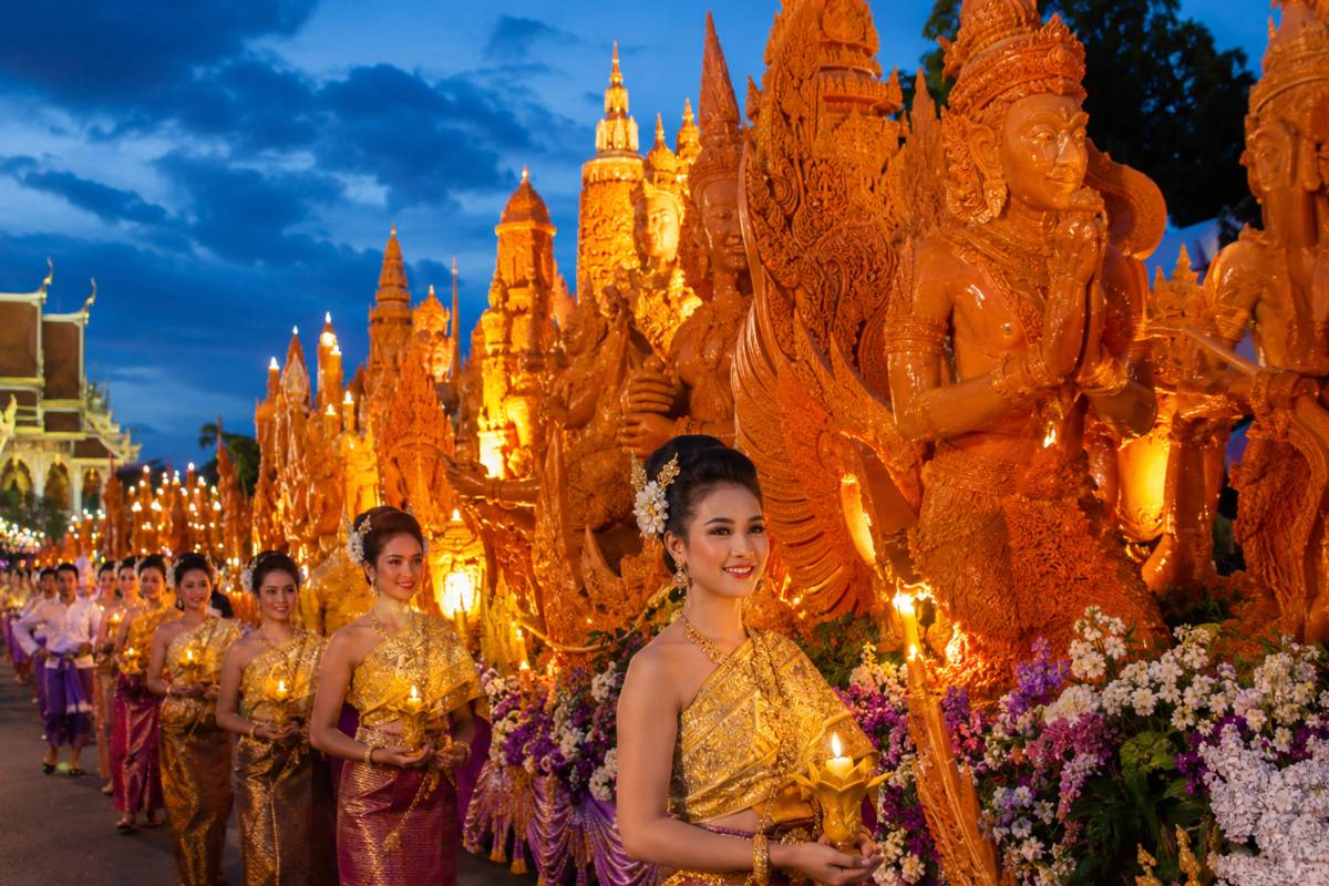 Festival de las Velas Ubon Ratchathani