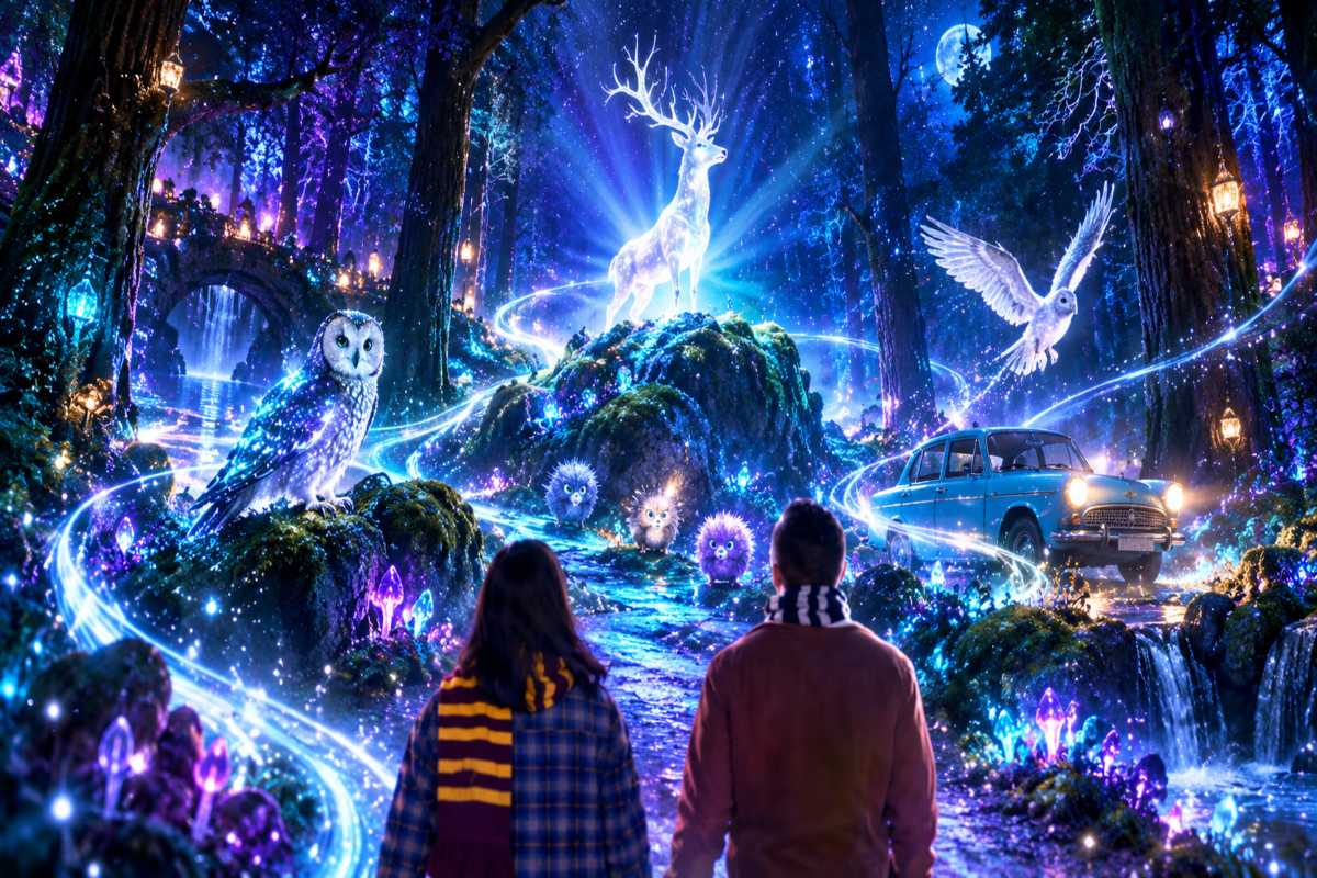 Harry Potter experiencia del Bosque Prohibido